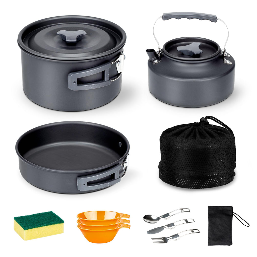 Alocs Portable Camping Cookware Set